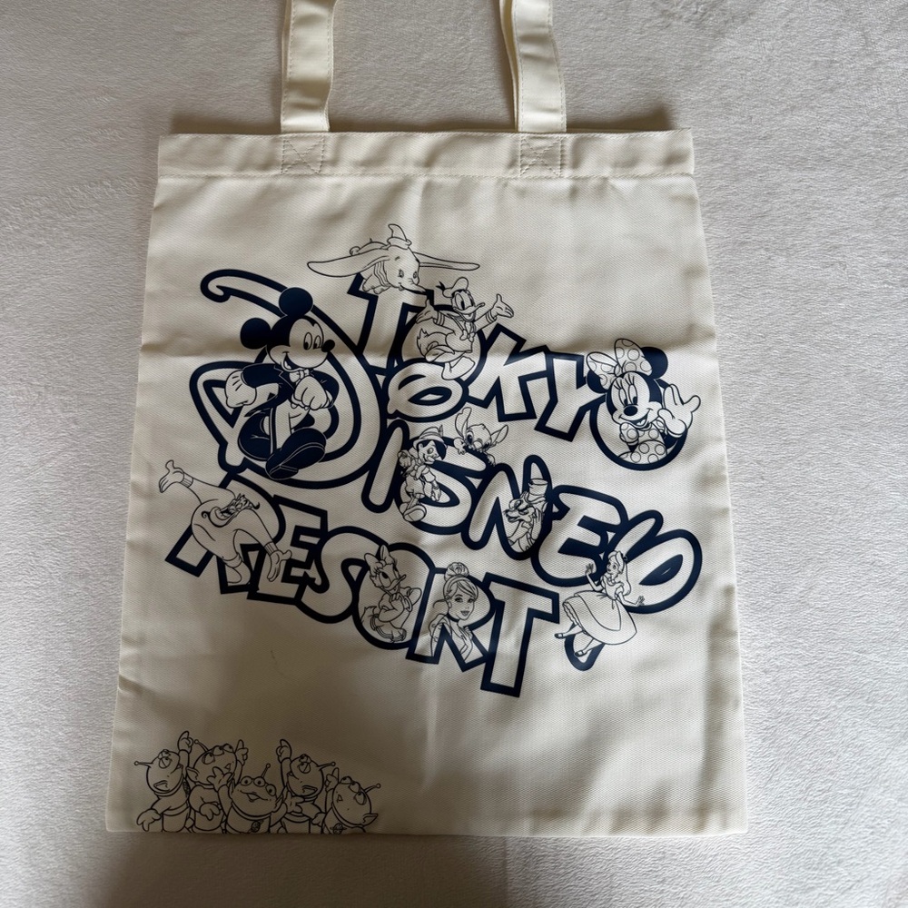 Disney Resort White Tote Bag